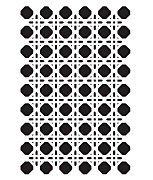 Tapetová šablóna Rattan